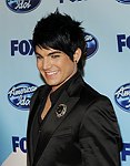 Photo of Adam Lambert at the 2009 American Idol Finale at the Nokia Theatre in Los Angeles, May 20th 2009.<br>Photo by Chris Walter/Photofeatures