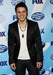 Photo of Kris Allen at the 2009 American Idol Finale at the Nokia Theatre in Los Angeles, May 20th 2009.<br>Photo by Chris Walter/Photofeatures