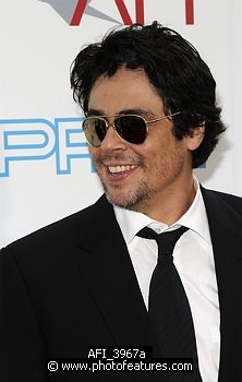 Photo of Benicio del Toro at the 37th AFI Life Achievement Awards Honoring Michael Douglas at Sony Studios, Culver City on June 11th 2009.  , reference; AFI_3967a