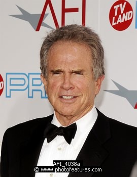 Photo of Annette Bening and Warren Beatty at the 37th AFI Life Achievement Awards Honoring Michael Douglas at Sony Studios, Culver City on June 11th 2009.  , reference; AFI_4038a