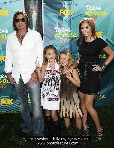 Photo of Teen Choice 2009 Awards by Chris Walter , reference; billy-ray-cyrus-5426a,www.photofeatures.com