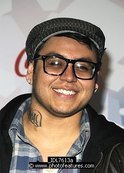 Photo of Andrew Garcia 2010 America Idol Top 12. Top 12 Finalist at Industry Club in Hollywood, March 11th 2010.<br>Photo by Chris Walter/Photofeatures<br><br> , reference; _IDL7613a