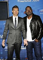 Photo of Ryan Seacrest and Randy Jackson attend Fox's &quotAmerican Idol" 2011 Finalist Party on March 3, 2011at The Grove in Los Angeles, California.<br>Photo by Chris Walter/Photofeatures