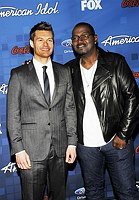 Photo of Ryan Seacrest and Randy Jackson attend Fox's &quotAmerican Idol" 2011 Finalist Party on March 3, 2011at The Grove in Los Angeles, California.<br>Photo by Chris Walter/Photofeatures