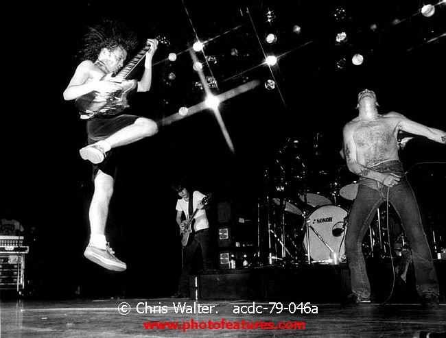 Photo of AC/DC for media use , reference; acdc-79-046a,www.photofeatures.com