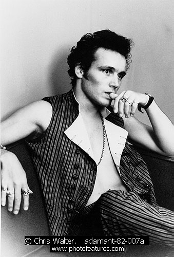 Adam Ant adamant-82-007a photography by © Chris Walter Photo of Adam Ant for media use , reference; adamant-82-007a,www.photofeatures.com