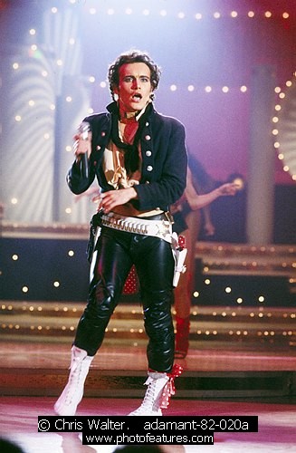 Adam Ant adamant-82-020a photography by © Chris Walter Photo of Adam Ant for media use , reference; adamant-82-020a,www.photofeatures.com