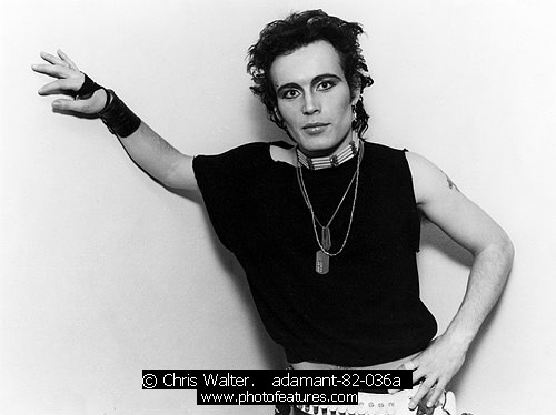 Adam Ant adamant-82-036a photography by © Chris Walter Photo of Adam Ant for media use , reference; adamant-82-036a,www.photofeatures.com