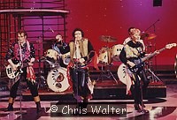Photo of Adam Ant 1981 Adam & The Ants taping American Bandstand ( aired 5/15/81)