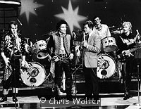 Photo of Adam Ant interviewed by Dick Clark 1981 on American Bandstand
