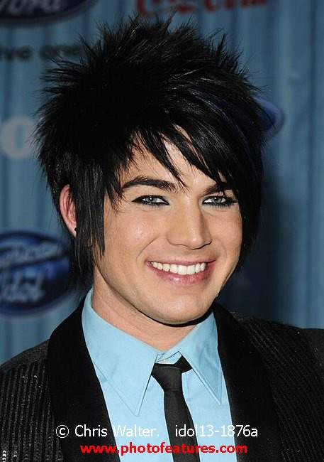 Photo of Adam Lambert for media use , reference; idol13-1876a,www.photofeatures.com