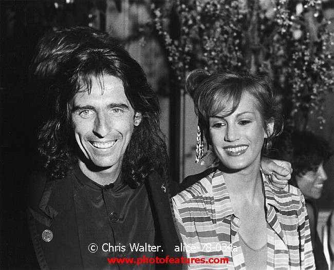 Photo of Alice Cooper for media use , reference; alice-78-034a,www.photofeatures.com