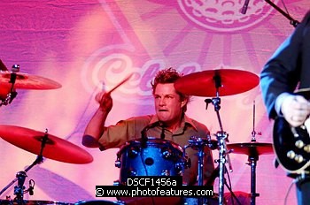 Photo of Adrian Young<br>at the 9th Annual Alice Cooper Celebrity Golf Tournament in Scottsdale, Arizona, May 1st 2005.  Photo by Chris Walter/Photofeatures. , reference; DSCF1456a