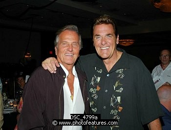Photo of Pat Boone and Chuck Woolery , reference; DSC_4799a