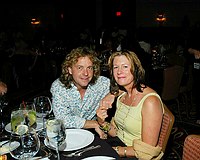 Photo of Jack Blades of Night Ranger with wife Mollie<br>at the 9th Annual Alice Cooper Celebrity Golf Tournament in Scottsdale, Arizona, May 1st 2005.  Photo by Chris Walter/Photofeatures.