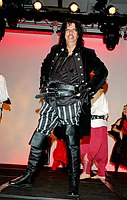 Photo of Alice Cooper<br>at the 9th Annual Alice Cooper Celebrity Golf Tournament in Scottsdale, Arizona, May 1st 2005.  Photo by Chris Walter/Photofeatures.