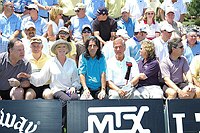 Photo of Elke Sommer, Alice Cooper, Pat Boone and Jack Blades<br> at the 9th Alice Cooper Golf Tournament in Scottsdale to benefit his Solid Rock Foundation Charity, May 2nd 2005. phoo by Chris walter/Photofeatures.