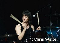 Michael Cartellone in Damn Yankees which played together for first time in 10 years at Alice Cooper's Christmas Pudding show for his Solid Rock Foundation Charity at Dodge Theatre in Phoenix, Arizona, December 18th 2004. Photo by Chris Walter/Photofeatures.