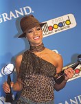 Photo of Alicia Keys at 2001 Billboard Awards at MGM Grand in Las Vegas 4th December 2001<br> Chris Walter<br>