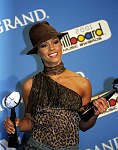 Photo of Alicia Keys at 2001 Billboard Awards at MGM Grand in Las Vegas 4th December 2001<br> Chris Walter<br>