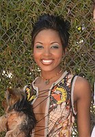 Christina Christian<br>at the finals of the second series of &quotAmerican Idol' at Universal Amphitheatre.