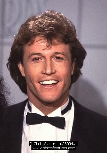 Photo of Andy Gibb by Chris Walter , reference; g26004a,www.photofeatures.com