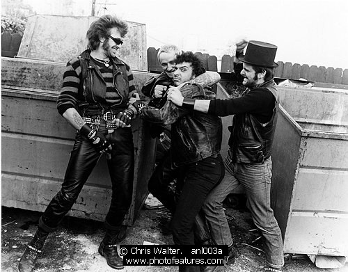 Photo of Anti-Nowhere League by Chris Walter , reference; anl003a,www.photofeatures.com