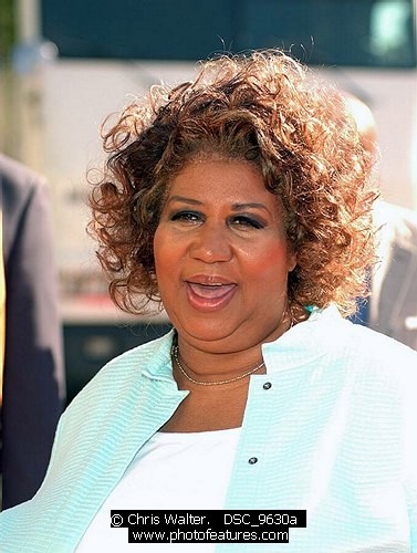 Photo of Aretha Franklin by Chris Walter , reference; DSC_9630a,www.photofeatures.com