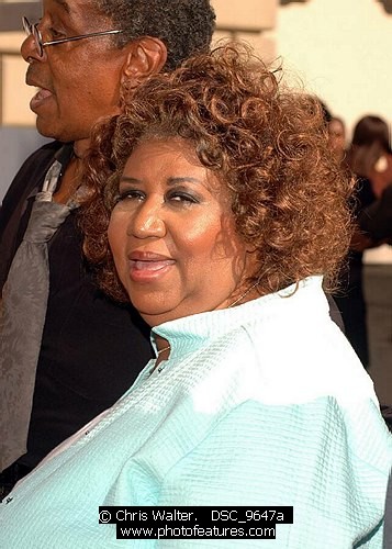 Photo of Aretha Franklin by Chris Walter , reference; DSC_9647a,www.photofeatures.com