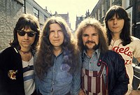 Photo of Argent 1973 Russ Ballard, Rod Argent, Jim Rodford, Bob Henrit<br> Chris Walter<br>