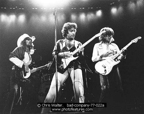 Photo of Bad Company by Chris Walter , reference; bad-company-77-022a,www.photofeatures.com