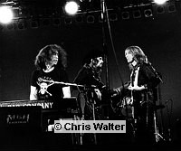 Bad Company photo Photo of Bad Company 1976 Paul Rodgers, Boz Burrell and Mick Ralphs<br>© Chris Walter<br>