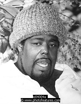 Photo of Barry White by Chris Walter , reference; w04004a,www.photofeatures.com