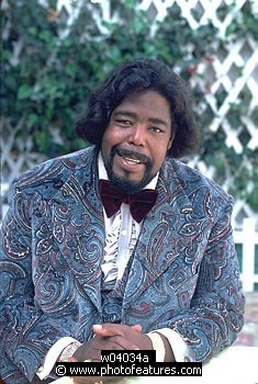 Photo of Barry White by Chris Walter , reference; w04034a,www.photofeatures.com
