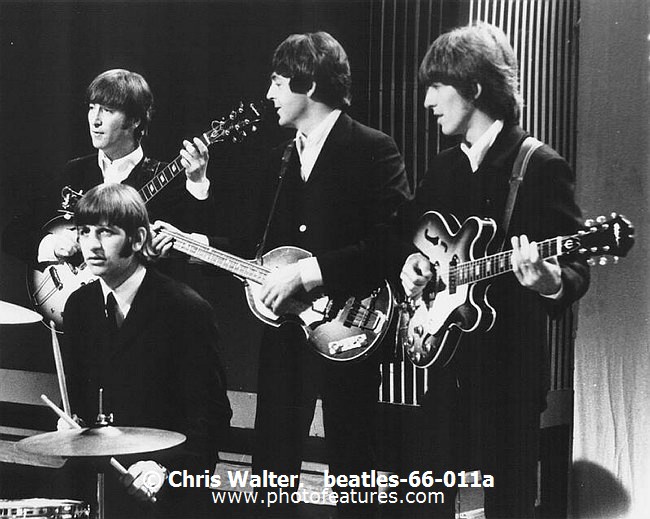 Photo of Beatles for media use , reference; beatles-66-011a,www.photofeatures.com