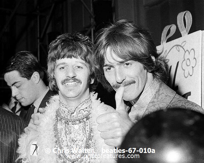Photo of Beatles for media use , reference; beatles-67-010a,www.photofeatures.com