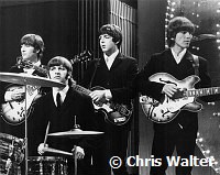 The Beatles  1966 John Lennon, Ringo Starr, Paul McCartney and George Harrison on  Top Of The Pops.