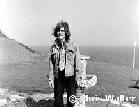 Beatles 1967 George Harrison during filming of the Magical Mystery Tour at the Atlantic Hotel in Newquay.<br> Chris Walter