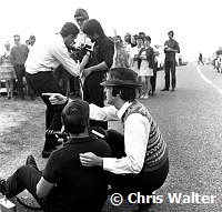 Beatles 1967 Paul McCartney films Magical Mystery Tour on Devon moors