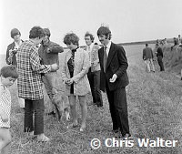 Beatles 1967 Ringo Starr and Neil Aspinall filming Magical Mystery Tour on Bodmin Moor<br> Chris Walter