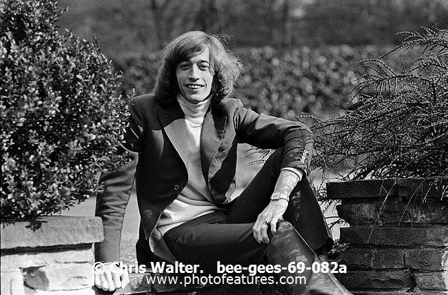 Photo of Bee Gees for media use , reference; bee-gees-69-082a,www.photofeatures.com