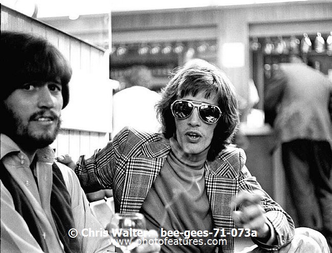 Photo of Bee Gees for media use , reference; bee-gees-71-073a,www.photofeatures.com