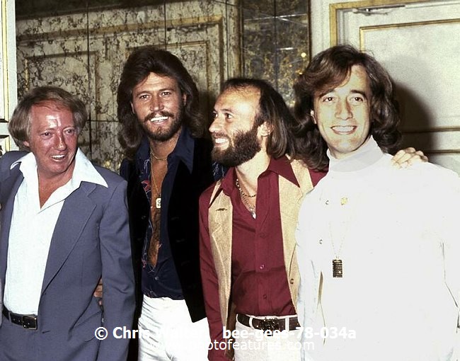 Photo of Bee Gees for media use , reference; bee-gees-78-034a,www.photofeatures.com