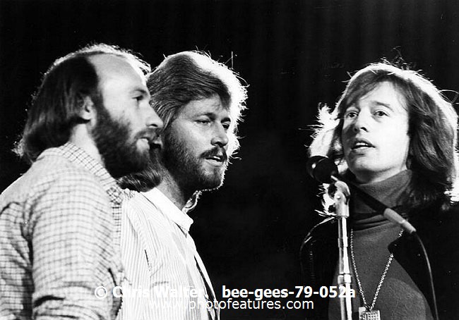 Photo of Bee Gees for media use , reference; bee-gees-79-052a,www.photofeatures.com