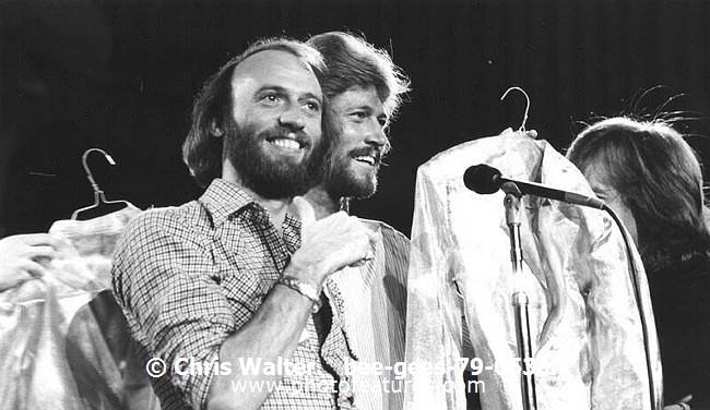 Photo of Bee Gees for media use , reference; bee-gees-79-053a,www.photofeatures.com