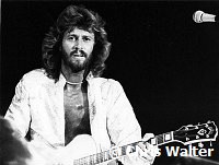 Bee Gees 1979 Barry Gibb at Dodger Stadium