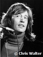 Bee Gees 1979 Robin Gibb at UNICEF concert at the UN