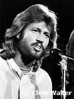 Bee Gees 1979 Barry Gibb at UNICEF concert at the UN