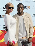 Photo of Amber Rose and Kanye West at the 2009 BET Awards at the Shrine Auditorium in Los Angeles on June 28th 2009.<br>Photo by Chris Walter/Photofeatures