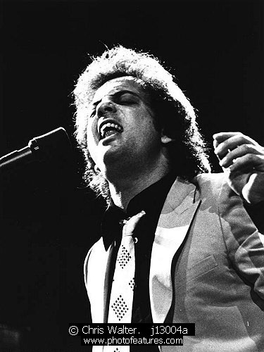 Photo of Billy Joel for media use , reference; j13004a,www.photofeatures.com